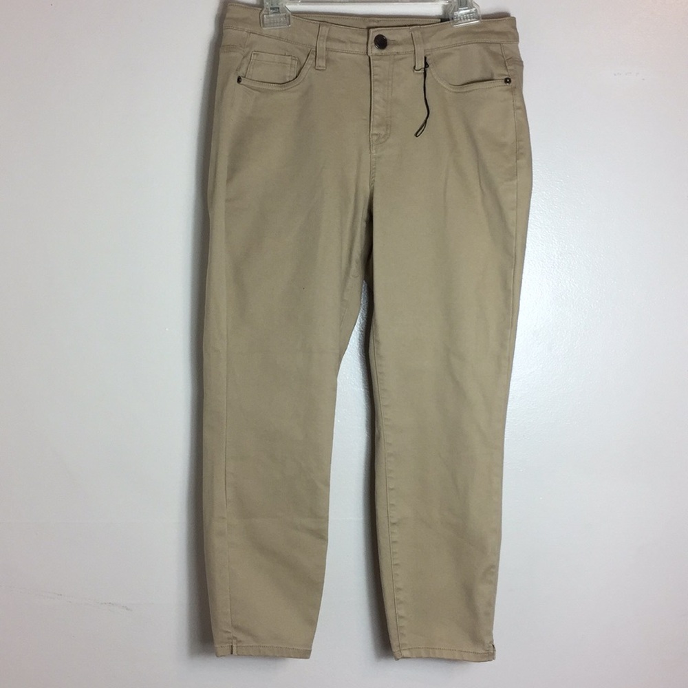 Lane Bryant Tan Capri Jeans NWT